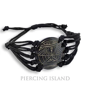Super Armband Maori Style Handarbeit Organisch B042 - Bild 1 von 1