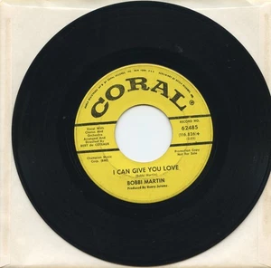 RARE_1966 Pop Soul _45RPM_BOBBIE MARTIN -Sometimes & I Can Give You Love_CORAL - Picture 1 of 4