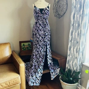 NEU Arctic ärmellos Pailletten Kleid Größe 14 Schönheit Festzug formell Barbiecore Glamour - Bild 1 von 24