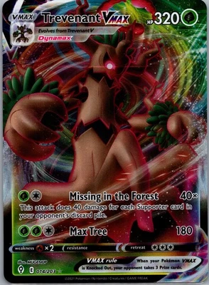 SWSH07: Evolving Skies #014/203 Trevenant VMAX - Image 1 of 2