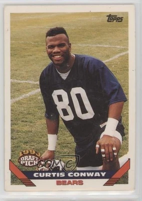 1993 Topps Curtis Conway #12 Rookie RC - Image 1 of 2