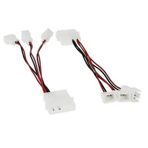 InLine Adapter Kabel Strom für 3 Lüfter 12V --> 5V - Bild 1 von 1