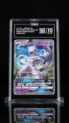 TAG 10 GEM MINT JAPANESE POKEMON 2017 Mewtwo GX 040/072 Shining Legends SM3+ - Image 1 of 3