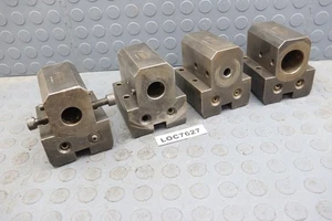 LATHE TOOLING TURRET BLOCK 6-040-045 1in, 1/2'' 1-1/2'' lot of 4  LOC7627 - Picture 1 of 8