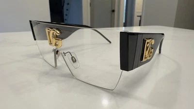 Dolce & Gabbana DG Logo Geometric Transparency Sunglasses  - Image 1 of 4