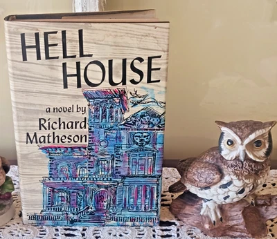 HELL HOUSE by Richard Matheson First Edition 2nd Printing 1971 HC DJ Viking  - Image 1 of 4