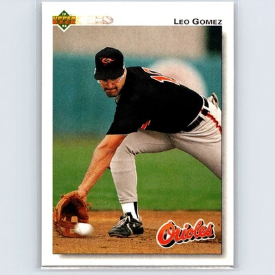 1992 Upper Deck Leo Gomez #161 Baltimore Orioles - Image 1 of 2