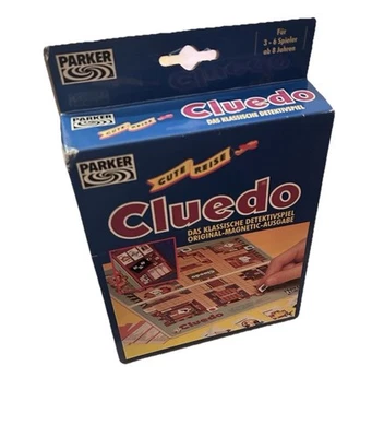 Parker Cluedo Original-Magnetic-Ausgabe Spiel Gute Reise Selten 1992 - Bild 1 von 4