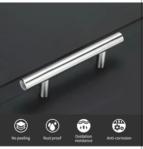 89 Pack Brushed Nickel Cabinet Pulls 3 Inch Handles Stainless Steel Cabinet Hard - Picture 1 of 4