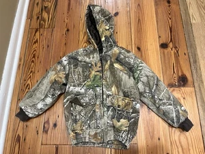 Pursuit Gear Realtree Edge Camo Hunting Jacket, Size Small Boys - Picture 1 of 11