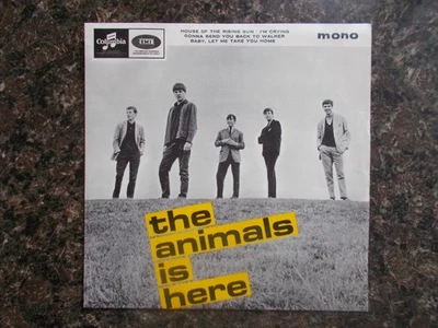 EX  UK COLUMBIA  EP - THE ANIMALS  - "THE ANIMALS IS HERE" Foto 1 de 4