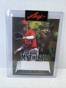 2013 Leaf Exotic Mythical Elly De La Cruz Clear Leprechaun Pre Pro Proof 1/1 - Bild 1 von 2