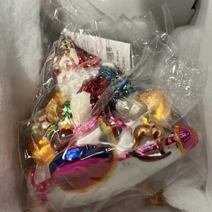 Nuevo adorno de colección Christopher Radko Starlight Express 2001 miembro 5" - Imagen 1 de 18