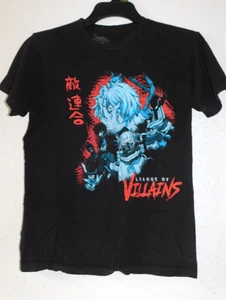 Herren Medium League of Villains Tshirt schwarz My Hero Academia T-Shirt - Bild 1 von 4