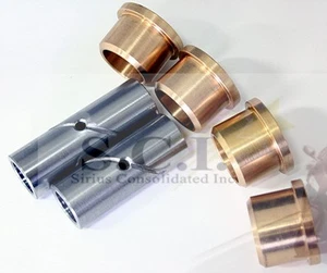 HONDA CB350 CL350 SL350 SWINGARM BUSHING SET - BUSH SWINGARM PIVOT 1968 - 1973 - Picture 1 of 4