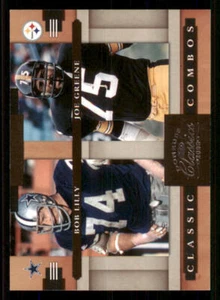 2008 Donruss Classics Classic Combos #12 Bob Lilly/Joe Greene /1000 - Picture 1 of 2