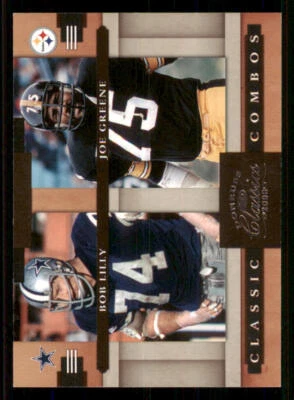 2008 Donruss Classics Classic Combos #12 Bob Lilly/Joe Greene /1000 - Image 1 of 2