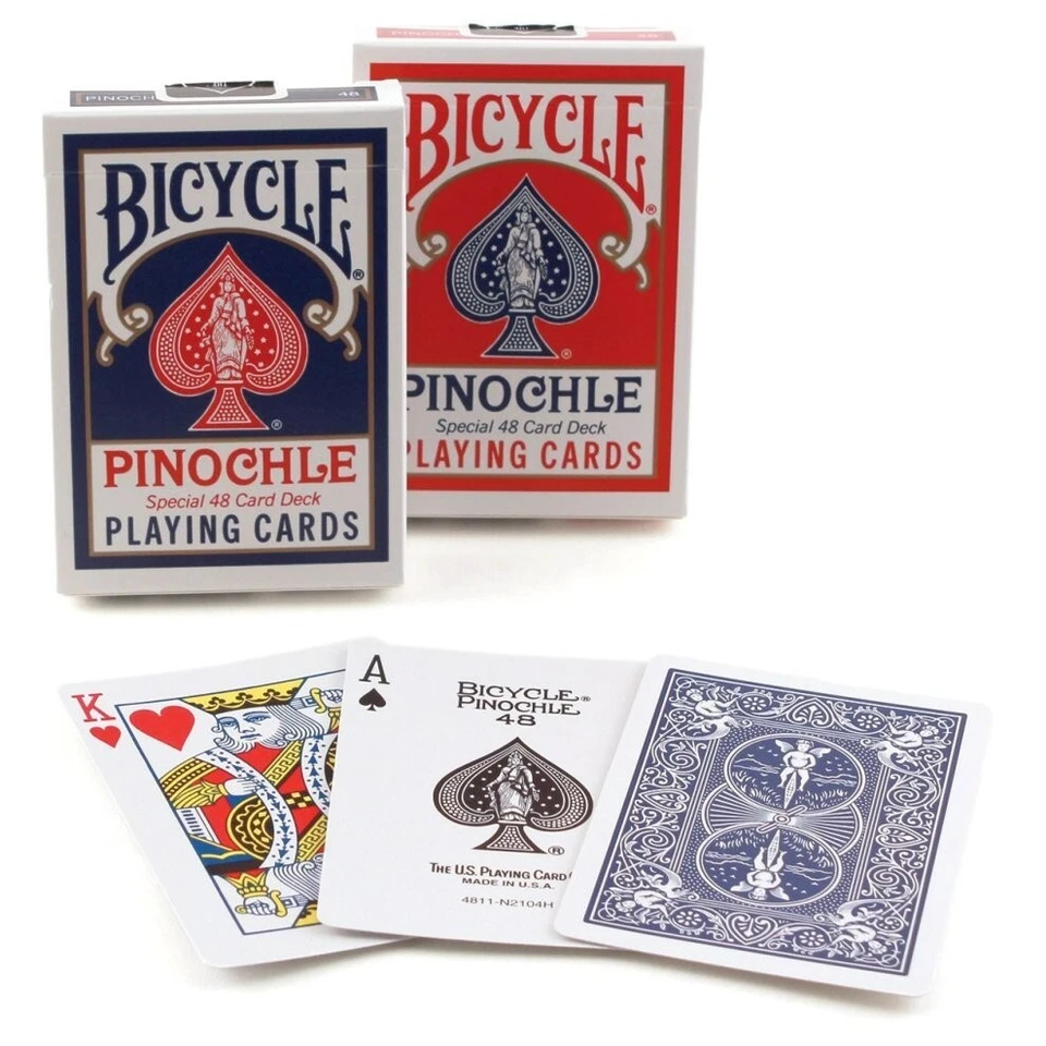 Bicycle PINOCHLE playing cards Standard inde cards Poker Magic tricks 1Deck
