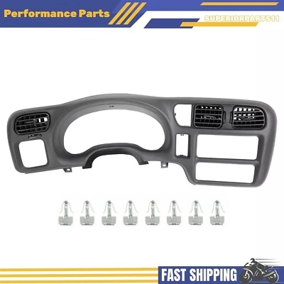 BLAZER CHEVY S-10 GMC SONOMA JIMMY 98-04 BISEL DE TABLERO ÚNICO DIN APTO PARA 98-04 Foto 1 de 4