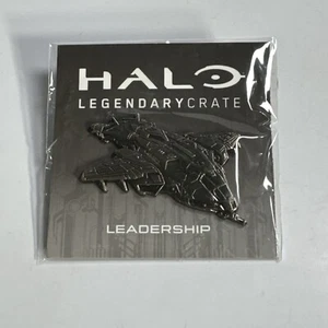 Legendary Crate - Halo Leadership Ship Pin - 2018 Spartans New Sealed - Picture 1 of 5