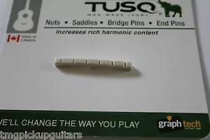 Sattel Graph Tech weiss ws Tusq Strat & Tele Gitarrenbau härter als Knochen - Picture 1 of 1
