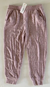 NWT Gymboree S 5-6 Marled Heather Pink Soft Sweater Knit Joggers Leggings Pants - Picture 1 of 1