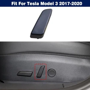 Driver Side Seat Back Adjust Switch Button Cover For Tesla Model 3 2017-2020 - Picture 1 of 9