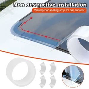 Tira de sellado universal para automóvil de goma autoadhesiva para techo corredizo para ventana de automóvil - Imagen 1 de 26