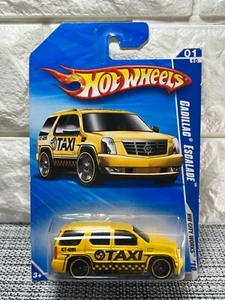 Hot Wheels HW City Works '10 01/10 Cadillac Escalade 100/240 Taxi Yellow - Picture 1 of 4