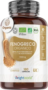 Fenogreco Bio y Orgánico 1500mg - 180 Cápsulas | Semillas de Fenogreco en Polvo - Imagen 1 de 8