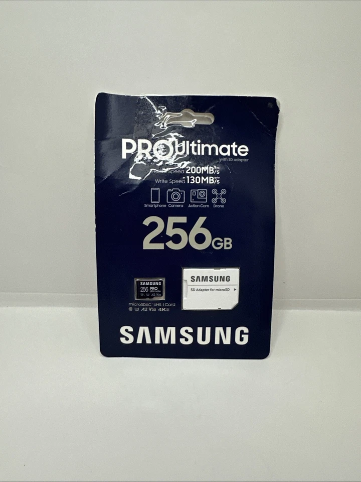 Samsung Pro Ultimate With SD adapter 256GB - Image 1 of 2
