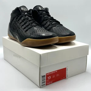 Nike - Kobe 9 Mid EXT QS - BLACK MAMBA - DS - Sz 13 Men - 704286-001 - US SELLER - Picture 1 of 9