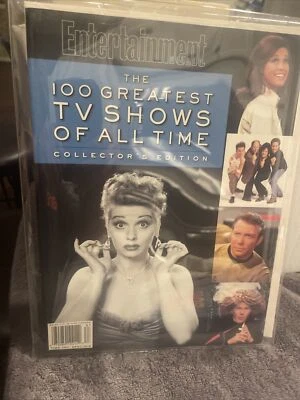VTG Entertainment Magazine 100 Greatest TV Shows Of All Time Collectors Edition - Image 1 of 3