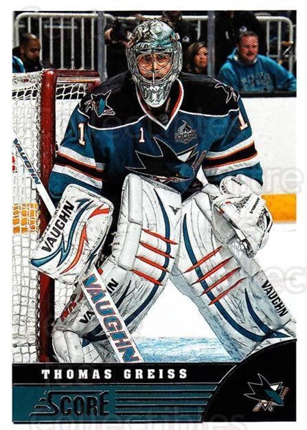 2013-14 Score #436 Thomas Greiss - Image 1 of 1