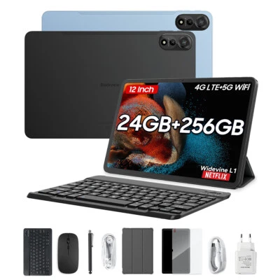 Blackview MEGA 2 Android Tablet 12 Zoll 24GB+256GB Widevine L1 9000mAh Dual SIM - Bild 1 von 4