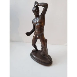 The Pugilist - Canova Style Cast Bronze 9.5" Statuette - Picture 1 of 7