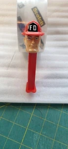 PEZ Firefighter 9-11 Emergency Hero - red stem - Loose - slovenia - Picture 1 of 2