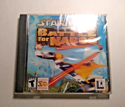 Sealed Star Wars Battle for Naboo (PC, LucasArts) BRAND NEW FACTORY SEALED - Image 1 of 4