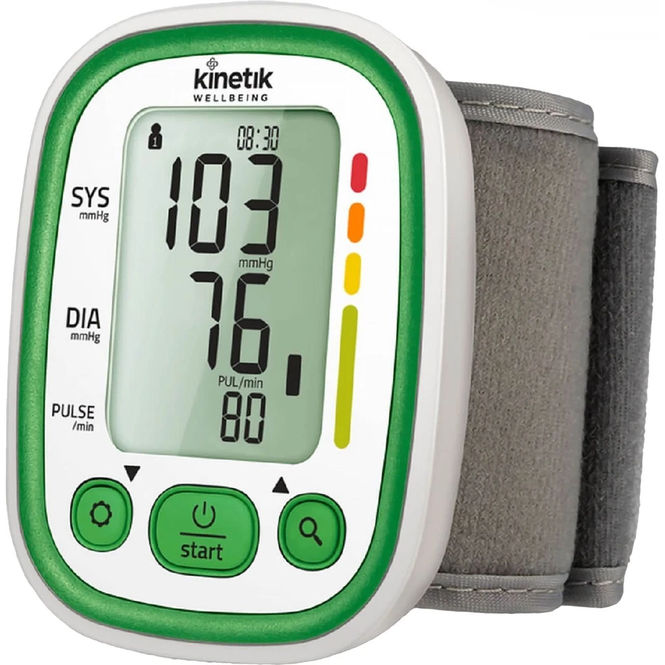 Kinetik KINWBP3 Blood Pressure Monitor Free Standing Green / White