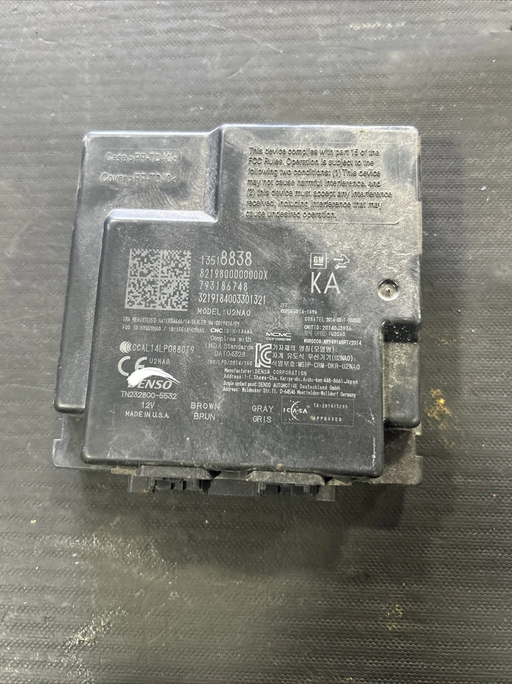 Módulo de control de entrada sin llave 13518838 fabricante de equipos originales Cadillac Chevy Camaro SS Foto 1 de 3