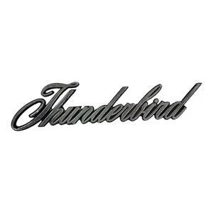 Ford Thunderbird OEM 7,75" Oldtimer Auto Typenschild Emblem 70er Jahre - Bild 1 von 8