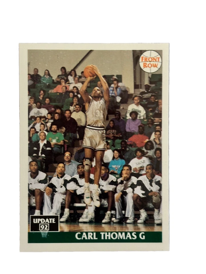 Brand New: Vintage 1991 Front Row Update Carl Thomas Eastern Michigan Eagles - Image 1 of 2
