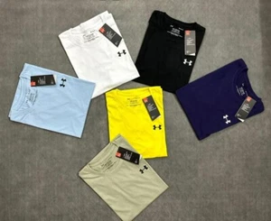 Men Under Armour Cotton Short Sleeve T-shirt - Picture 1 of 17