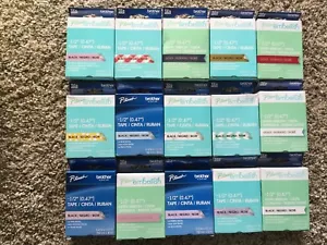 Brother™ P-touch Embellish YOU CHOCIE of Embellish Tape New - Picture 1 of 57