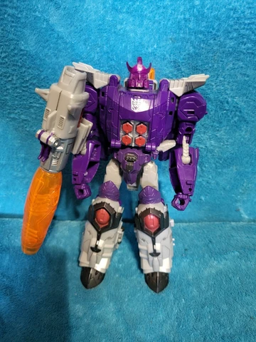 Titans Return Voyager Galvatron  With Custom Head* read description * Cover