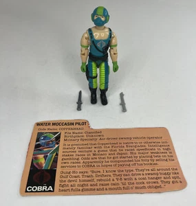 Avvitatore mocassino acqua Gi Joe ARAH 11984 Cobra, testa in rame / ottime condizioni - Foto 1 di 8