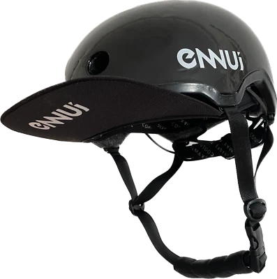 ENNUI Elite Stunt white Helmet Helm PEAK Skateboard Bike Inline Peak BMX WCMX - Bild 1 von 3
