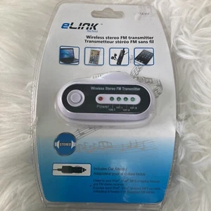 Transmisor FM estéreo inalámbrico incluye adaptador de coche Elink Techno para iPod iPad - Imagen 1 de 3