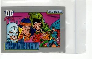 DC COMICS CRISIS ON EARTHS ONE AND TWO COLLECTOR CARD #142 SERIES 1 - 1992 - Picture 1 of 2