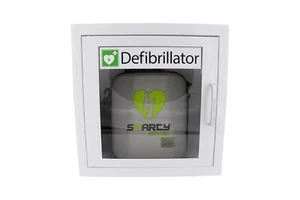 SET AED Defibrillator SMARTY SAVER, vollautom. Ausl, Umschalter Erw./Kinder, MWK - Bild 1 von 11